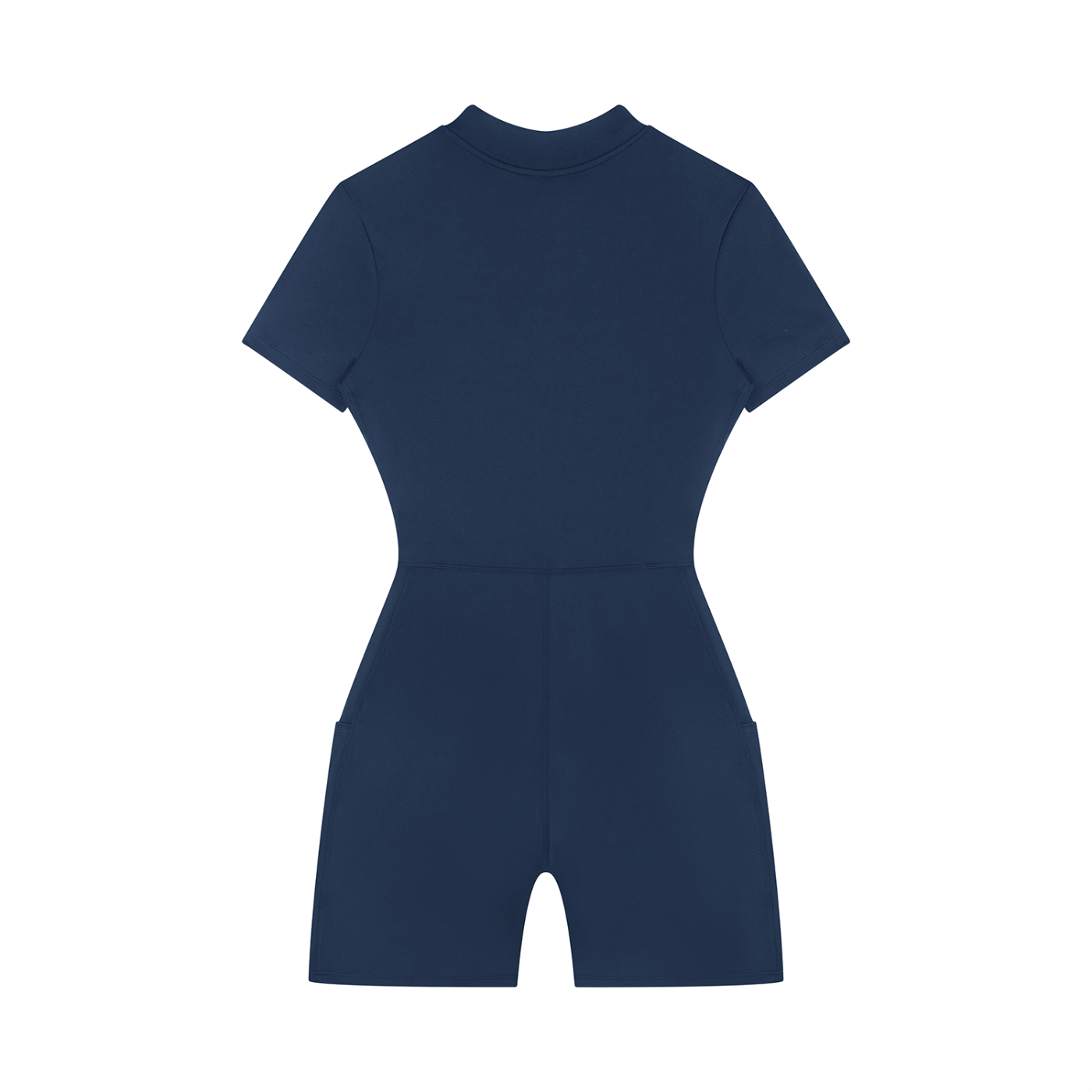 CAPEL Women's Quarter-Zip Short Sleeve Romper